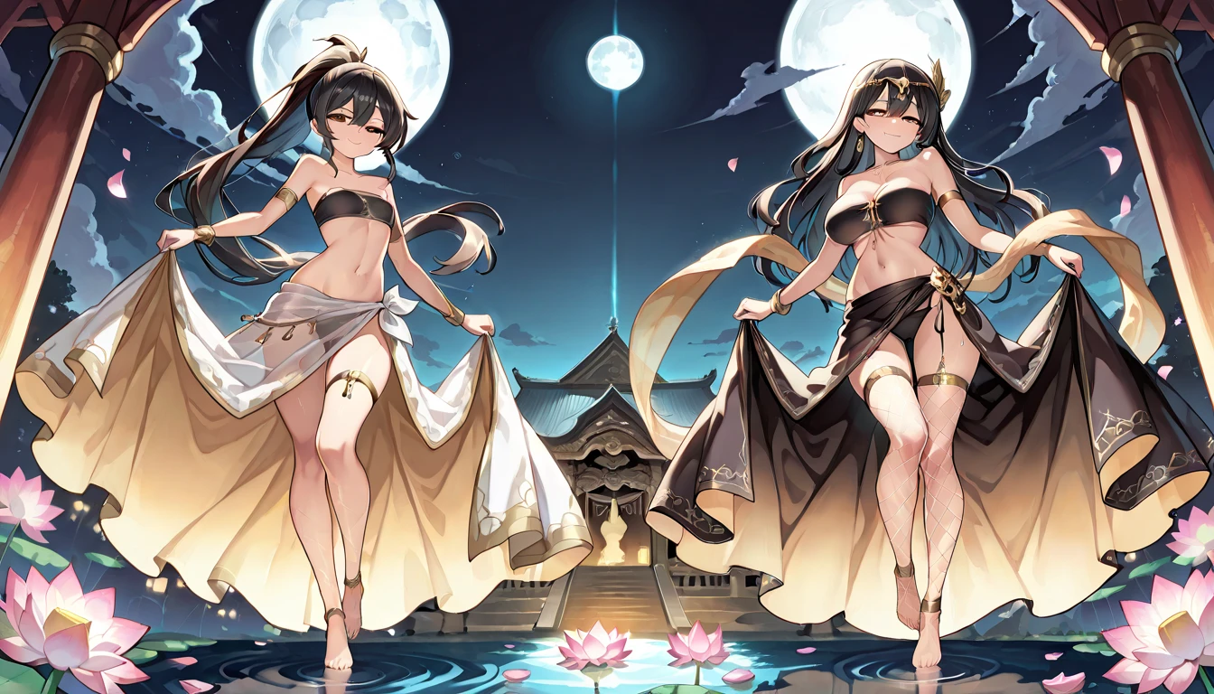 (masterpiece)、(highest quality)、 Super detailed、fine、Magical girl、beautiful girl、transformation heroine、beautiful、18-year-old、Estrus、Ecup、well-shaped breasts、beautiful breasts、solo、full moon、slave collar、raise right leg directly above、ballet、shackles、fetters、Magical girl衣装、whole body、standing posture、White leotard、Thin leotard、Sheer leotard、Racy leotards、high leg leotard、See-through、nipple erection、Transparent nipples、silver hair、Platinum Hair、beautifulsilver hair、Ally of justice、lewd pose、Right half exposed、nipple enhancement、chain on right hand、chain on left hand、dark night、shining tiara、shyness、Suspicious light、Pose that emphasizes the chest