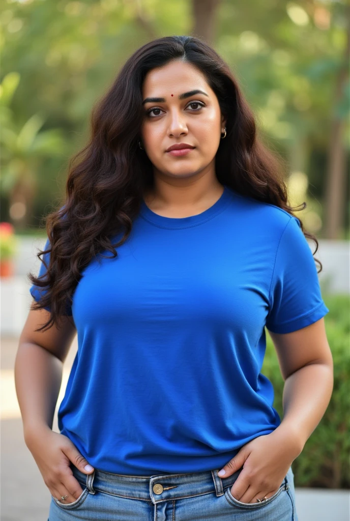 srabanti chatterjee Indian beautiful actress curvy plus size hour glass bulky figure woman, closeup camera view, wearing Young Boy Spider Printed Color Block Short Sleeve Top And Shorts Set For Summer, different style hairstyle, bright eyes, thin eyebrows, fair skin, blushing cheeks, prefect head to toe view, full body view, Lakeside Pier: A serene pier on a calm lake with reflections and peaceful surroundings. smile face, black hair, Indian face, perfect skin tone light, ultra realistic skin texture