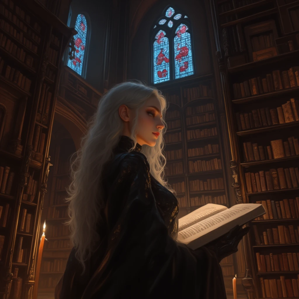(magic, gothic)t:
A sorceress relaxing in her (magic, gothic)t, surrounded by (magical equipment, alchemy tools), (books of spells), (potions:0.8), and (magical artifacts), (candles:0.7) bring the (magic, gothic)t to life, hyper realistic,full body