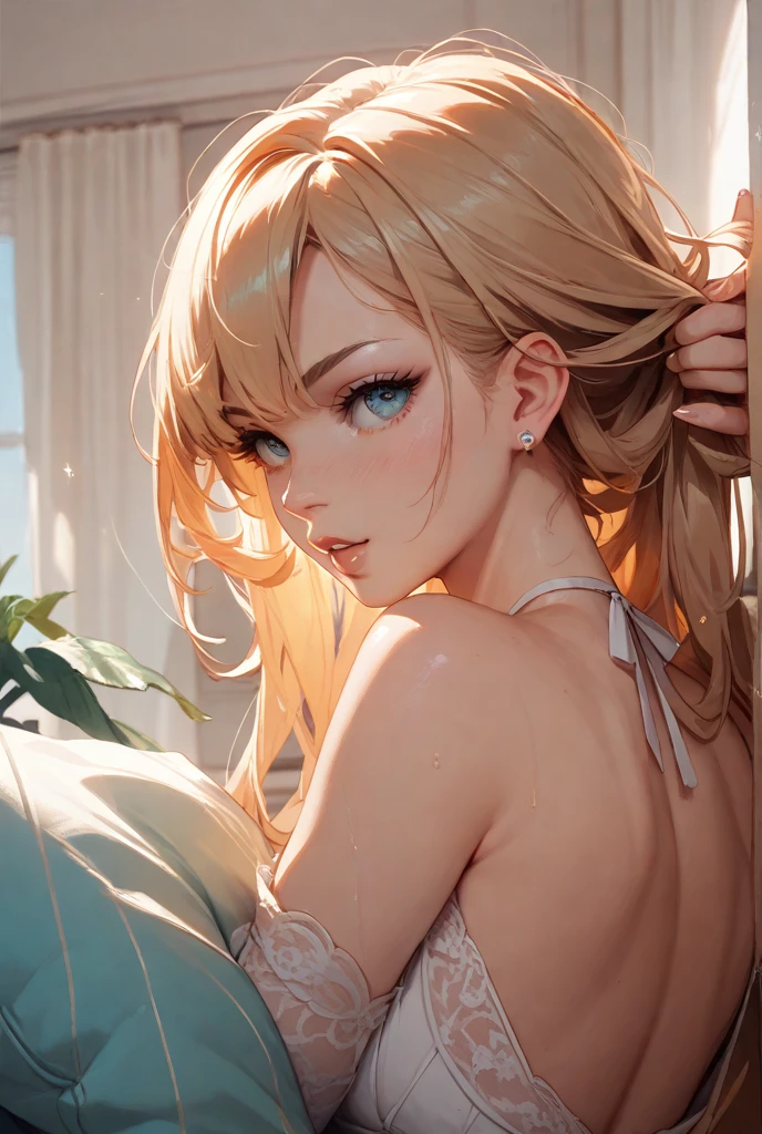 a beautiful blonde girl, realistic face ,detailed sexy body, beautiful eyes, european features, extremely detailed, high quality, photorealistic, 8k, best quality, masterpiece, dramatic lighting, cinematic, sensual, intimate, erotic, elegant, alluring, stunning, captivating, flawless skin, slender figure, graceful pose