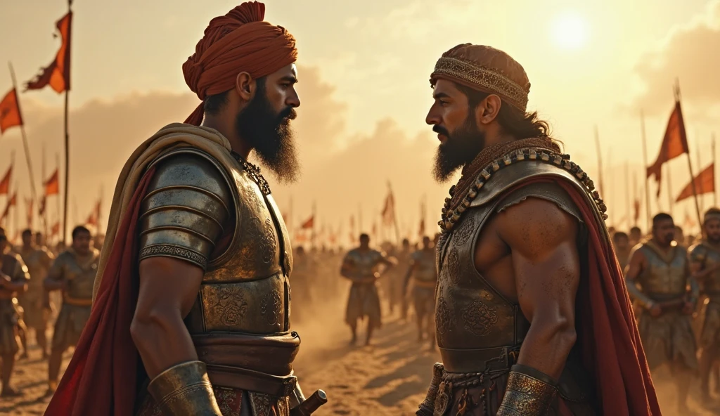 Trying to control his anger, prithvi raj Chauhan growled, “In war there is always victory and defeat.” said to mohammad gouri