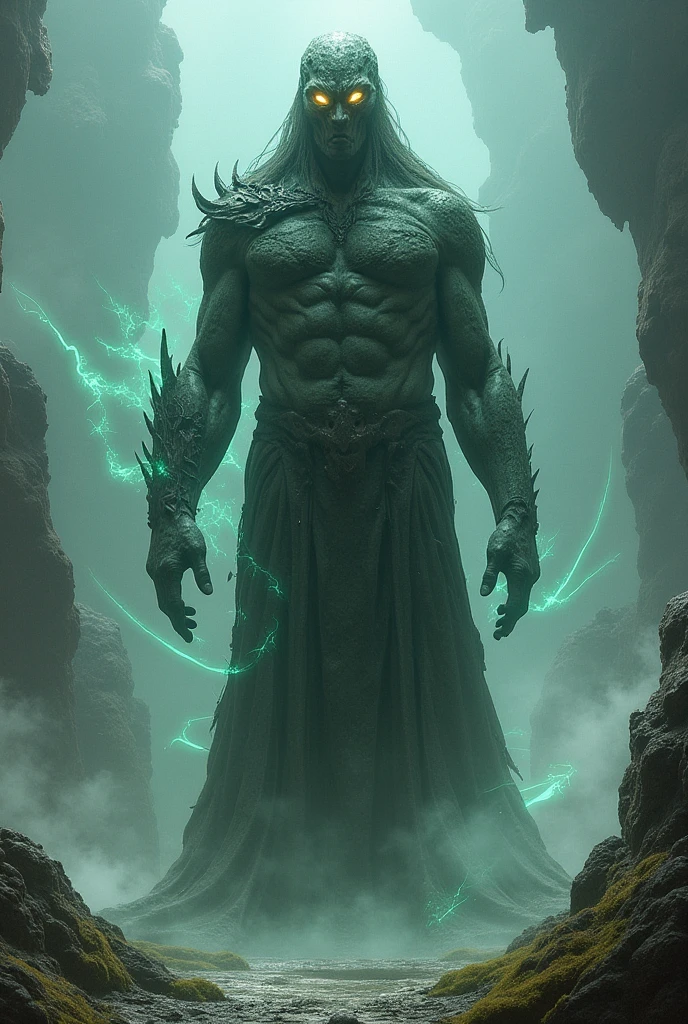(masterpiece, Best Quality:1.3), High resolution, (8k resolution), (Ultra detailed portrait:1.1), crazy god, stop movement, horror, scenery, photorealistic, (Details:1.2), volumetric lighting
