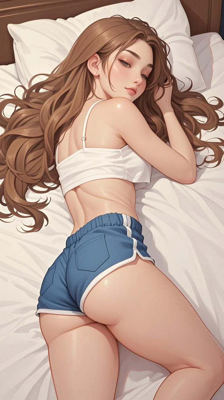 woman lying down