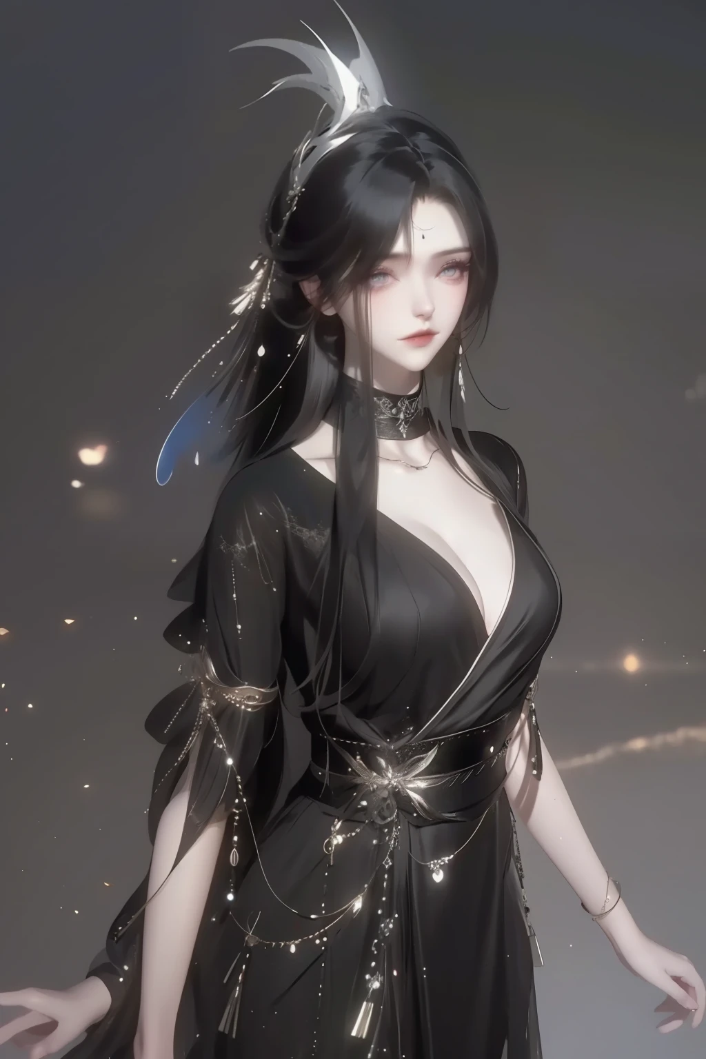 Chu Chu's moving black silk royal sister is realistic