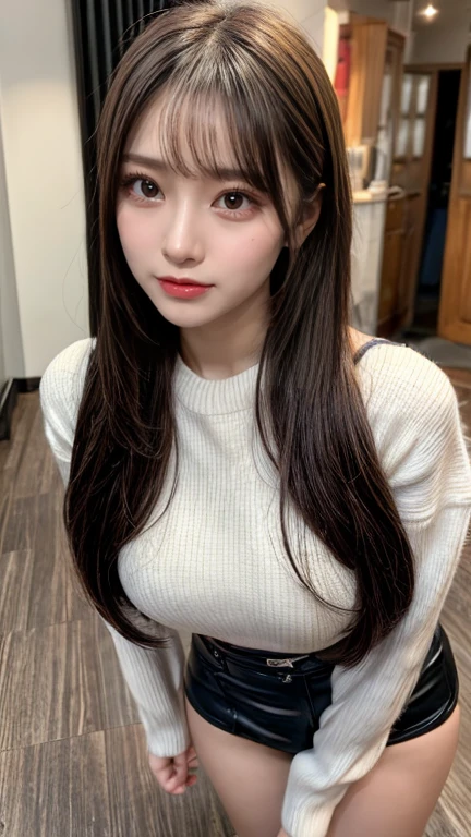 One person, chest, Long Hair, bangs, 大きなchest,