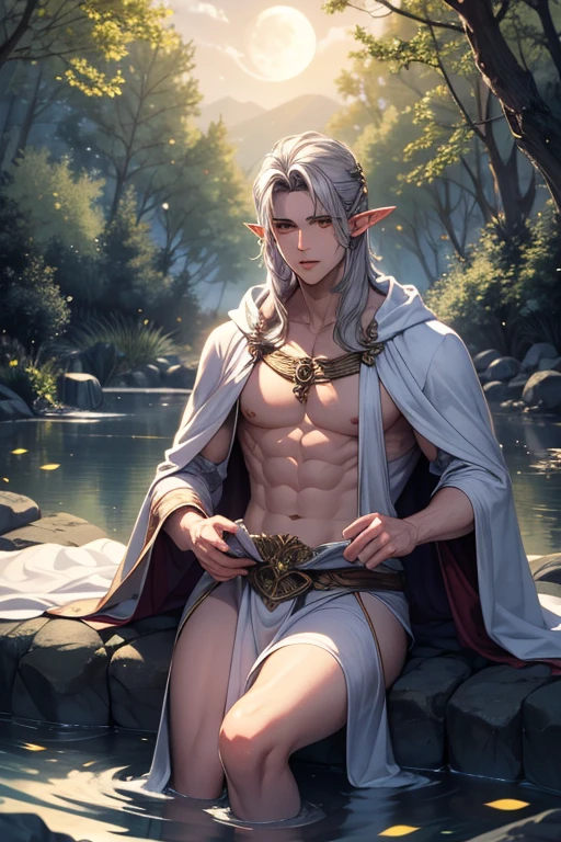 ((A young male lewd innocent with soft slender body with very long silver hair male pixie with huge sagging manly breasts and colorful wings is wearing colorful mini glittery colorful pixie tight dress is being deeply and hardcore clapped and taking heavy breaths as he does so)), (the setting is a beautiful pixie magical village in a woods nearby lake with fireflies around), ((he has long hair)),(yaoi), (yaoi hentai), orgasm, penis line, NSFW, sexy pose, ((inspired by hentai otome game where you interact with the character and they become more horny)), ((group of 5 colorful bright pixies inspired by FFXIV pixies with long hair gay group gangbang)), ((male bright colorful pixies sitting all over the place with their cocks out fucking each other)), (creampie), ((well drawn dynamic sex pose)), ((inner thighs caressing)), ((magical pixieland yaoi hentai)), ((male breasts squeezing)),