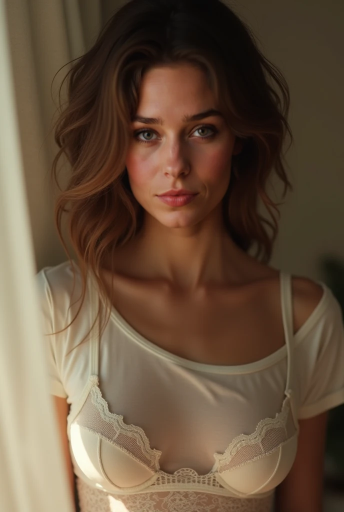 nfsw,RAW,, Nikon Z 85mm, award-winning glamor photography, ((best quality)), ((masterpiece)), ((realistic)), beautiful French woman not wearing anything , no clothes , see through t-shirt , 25 years old, (long brown hair), hazel eyes, sitting outside in a cafe in Rome, , ((small breasts)), innocent, intricate details, highly detailed, sharp focus, professional, 4k, , stunning blue eyes, small, delicate, innocent, high resolution, detailed facial features, high detail, sharp focus, soft , aesthetic, extremely detailed, photo_\(ultra\), photorealistic, realistic, post-processing, maximum detail, roughness, real life, ultra-realistic, photorealism, photography, 8k uhd, photography, SEMI-SILHOUETTE light, russian face,nfsw
