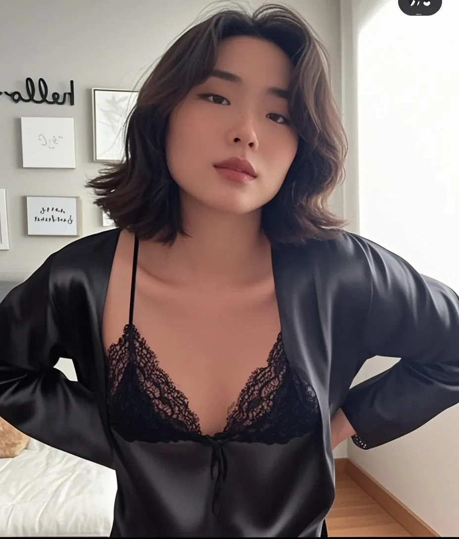 ((Best Quality, 8k, Masterpiece, Portrait: 1.3)), (from below, looking at viewer), (cowboy shot:1), Photorealistic, Sharp Focus, Solo, Japan Milf, Beauty, Catsuit with Cleavage View, 30 Years Old, Wavy Hair, Wrinkles at the Corners of the Eyes, Showing Armpits, Sexy,Mature Woman,Emphasized,((Huge:1.4))),lewd,Erotic, gorgeous bra, (loose waist:0.5),, darkness messy floors,(open mouth:0.7), (_female),