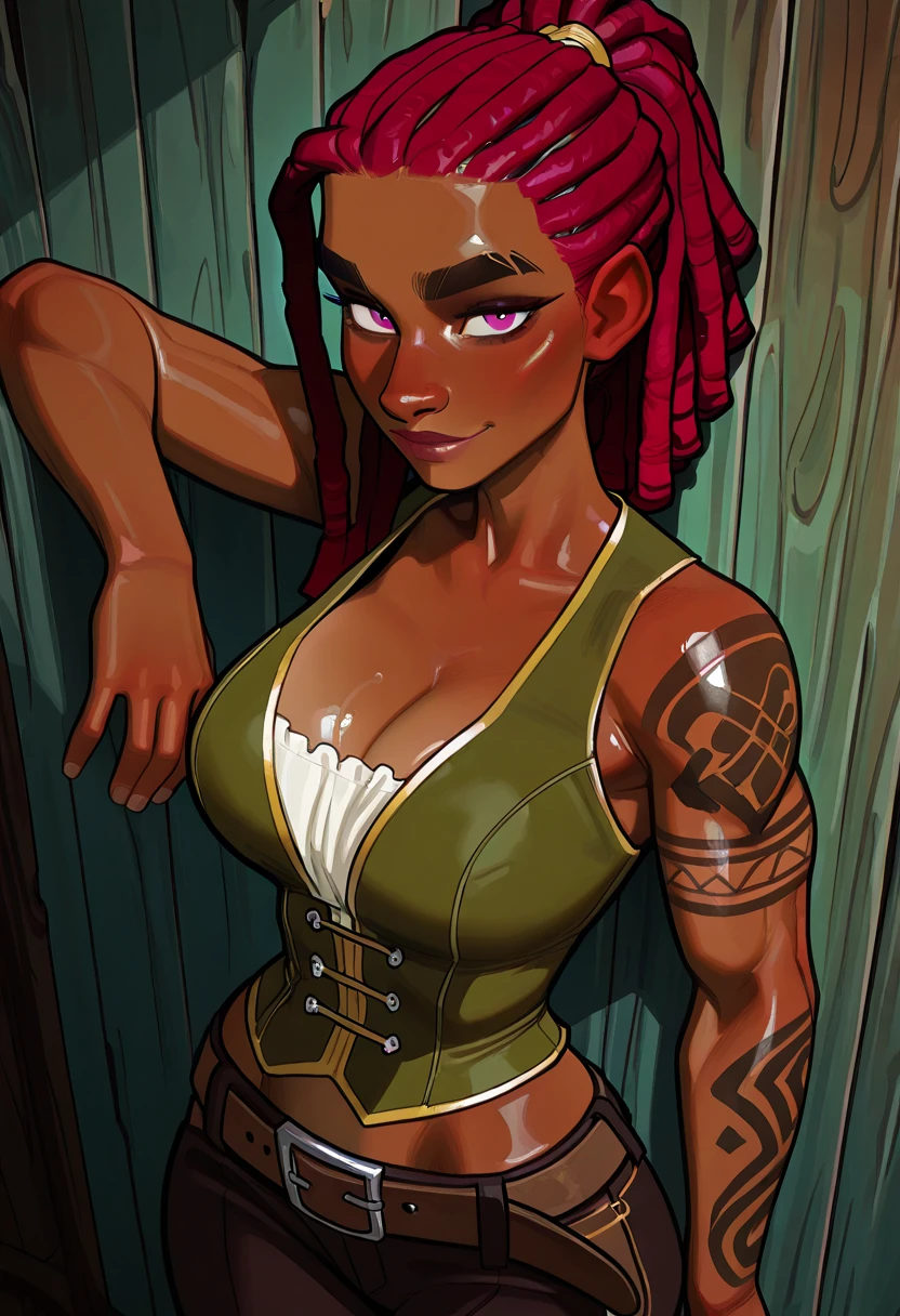 a sexy ogre woman, beautiful detailed eyes, beautiful detailed lips, extremely detailed face and skin texture, long eyelashes, intricate detailed hair, ornate jewelry, dramatic pose, dramatic lighting, fantasy art, digital art, cinematic lighting, photorealistic, highly detailed, 8k, hyper realistic, masterpiece