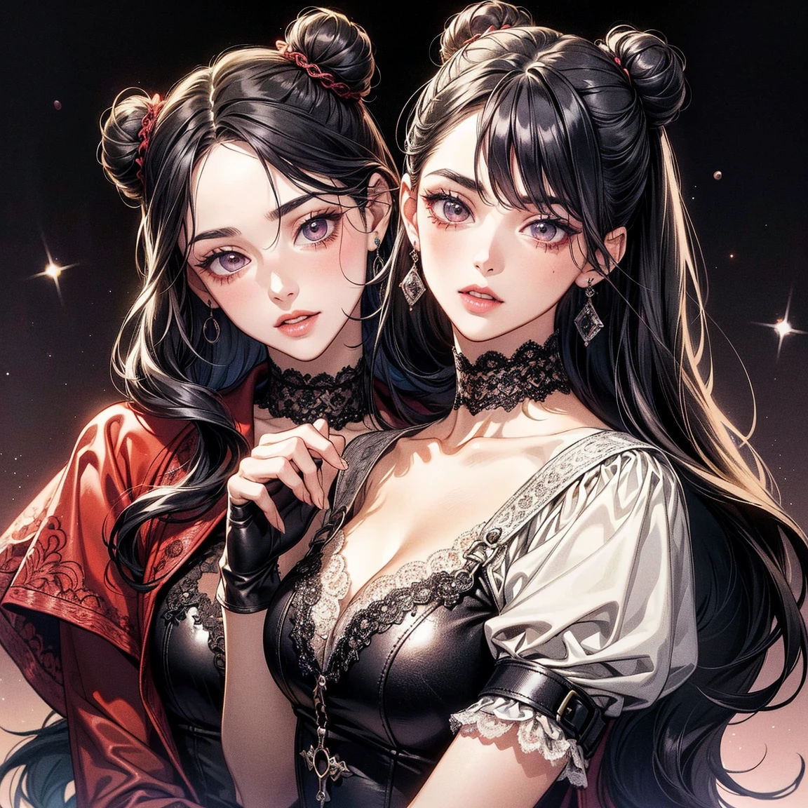 Slender busty beauty、Black Nightgown、Black Hair、High ponytail、Crying Mole、Mischievous Smile、Lie on your back、Beautiful breasts、dusk、super high quality、Highest quality、Masterpiece、Proper body structure、High angle