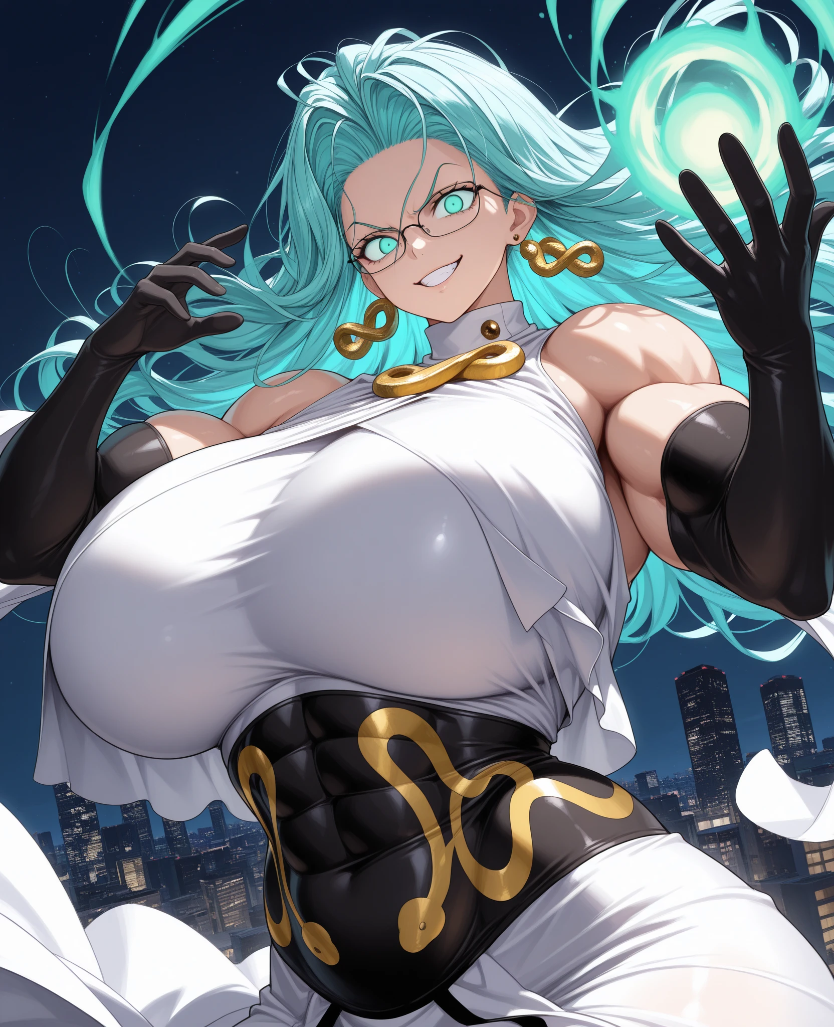 One Punch Man、imprisonment、imprisonment、prison、Psychos、big tits milf、big tits milf、big tits milf、Psychos、glasses、dress、long wavy light blue hair、A powerful telekinetic monster with a giant body with one eye.。Leader of the Monster Association、The estimated disaster level is『dragon』。Imprisoned by telekinesis、telepathy etc.々Unilaterally slaughter the opponent using various supernatural powers。in excess of gravity、Adds gravity up to 300 times、A new world created by monsters、He faces the terrifying Tatsumaki, an S-class hero.、Defeated due to overwhelming difference in ability。brutally murdered。