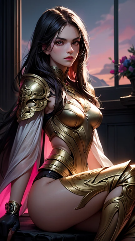 award winning concept art of tall (1girl:1.2) in silver shiny ornate armor dancing in desert, epic, god rays, centered, (masterpiece:1.2), (best quality:1.2), Amazing, highly detailed, beautiful, finely detail, warm soft color grading, Depth of field, extremely detailed 8k, fine art, stunning, iridescent, shiny, light reflections, crisp, curls, wind, sandstorm, vibrant, sunlit, edge detection, skin blemishes
