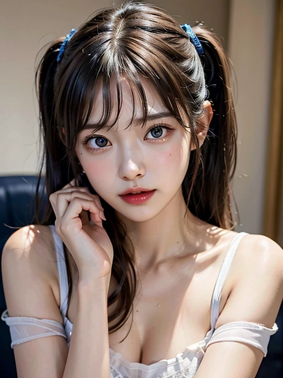 delicate, masterpiece, beautiful, colorful, finely, intricate details,lip details,grace,,(1 girl:1.1),alone, (beautiful30歳のセクシーな韓国の女の子:1.2), Instagram, (K-POPアイドル, korean mixed), (black hair+tied up:1.3), (50mm sigma f/1.4 Zeiss lens, f1.4, 1/800 series, ISO100, photo shoot:1.1), (big breasts:1.1), (realistic:0.8),hospital, sunlight,Are standing,(sexy nurse, nurse cap :1.2),smile,earrings,