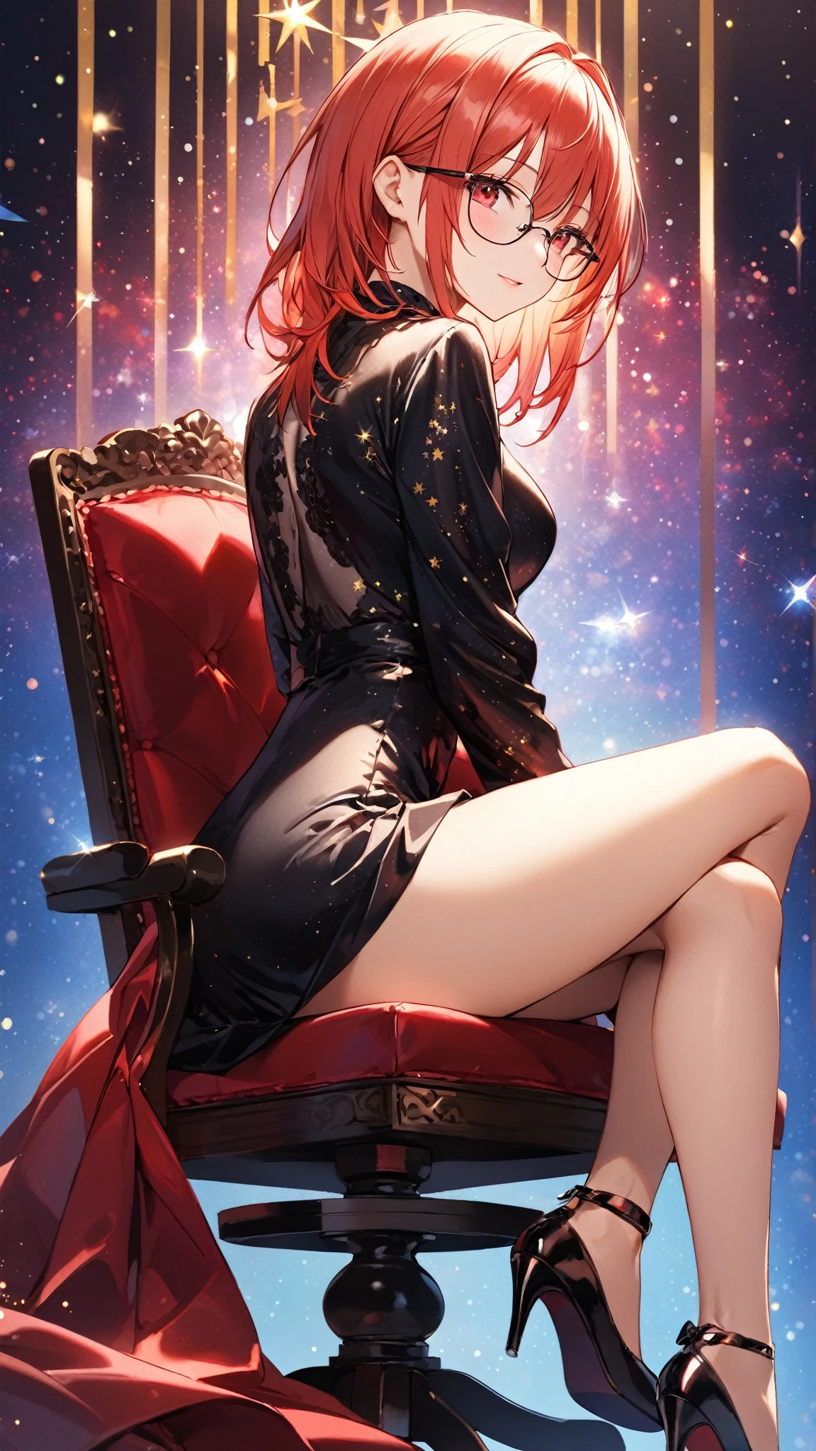 offcial art，统一 8k 壁纸，ultra - detailed，Beauty and aesthetics，tmasterpiece，best qualtiy，1girll，Light smile，Perfect face，Error-free hands，huge tit，Perfect Skin，China-style，Gorgeous costumes，black pantyhoses，high-heels，Whole body diagram，Dragon，Immortal，in wonderland，upon the clouds，The is very detailed，dynamic angle，vivd colour，romanticism lain，Atmospheric, there is a woman laying on a bed with her legs crossed, Petite girl, Cute panties, hot petite, on the lap, beautiful angle, Japanese, Sexy Girl, Cute Girl, Sitting on the bed, beautiful girlfriend, Leg and thigh shots, Korean Girl, White stockings, sitting on the edge of a bed, sitting on her bed, 1 8 I, semi transparent, (8K, Raw photo:1.2),Best Quality, 超A high resolution,Dramatic Angle,(fluttered detailed color splashs), (Illustration),(((1 girl))),(Long hair), there is an ancient palace beside the girl,chinese clothes,(Focus on), color Ink wash painting,(splashes of colour),colorful water splash,(((Colorful))),(sketch:0.8), masutepiece,Best Quality, Beautifully painted,Highly detailed,(denoise:0.6),[Splash ink],((Ink refraction)), Moon,highly,detaileds,(masutepiece, Best Quality, Highly detailed CG Unity 8K wallpaper,masutepiece, Best Quality, Ultra-detailed),(Lycoris radiata),
