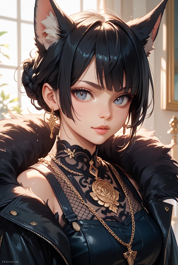 (DARK SETTING:0.8),Masterpiece, hiquality, absurd res, Digital Painting (Artwork), Author: Dagasi, Юпа,Kiyosan,(anthro,fluffy fur,focus character:1.1),Anthro Cat,Short hair,Portrait, light eyes,the panorama,focus character.(Detailed background:0.7),...