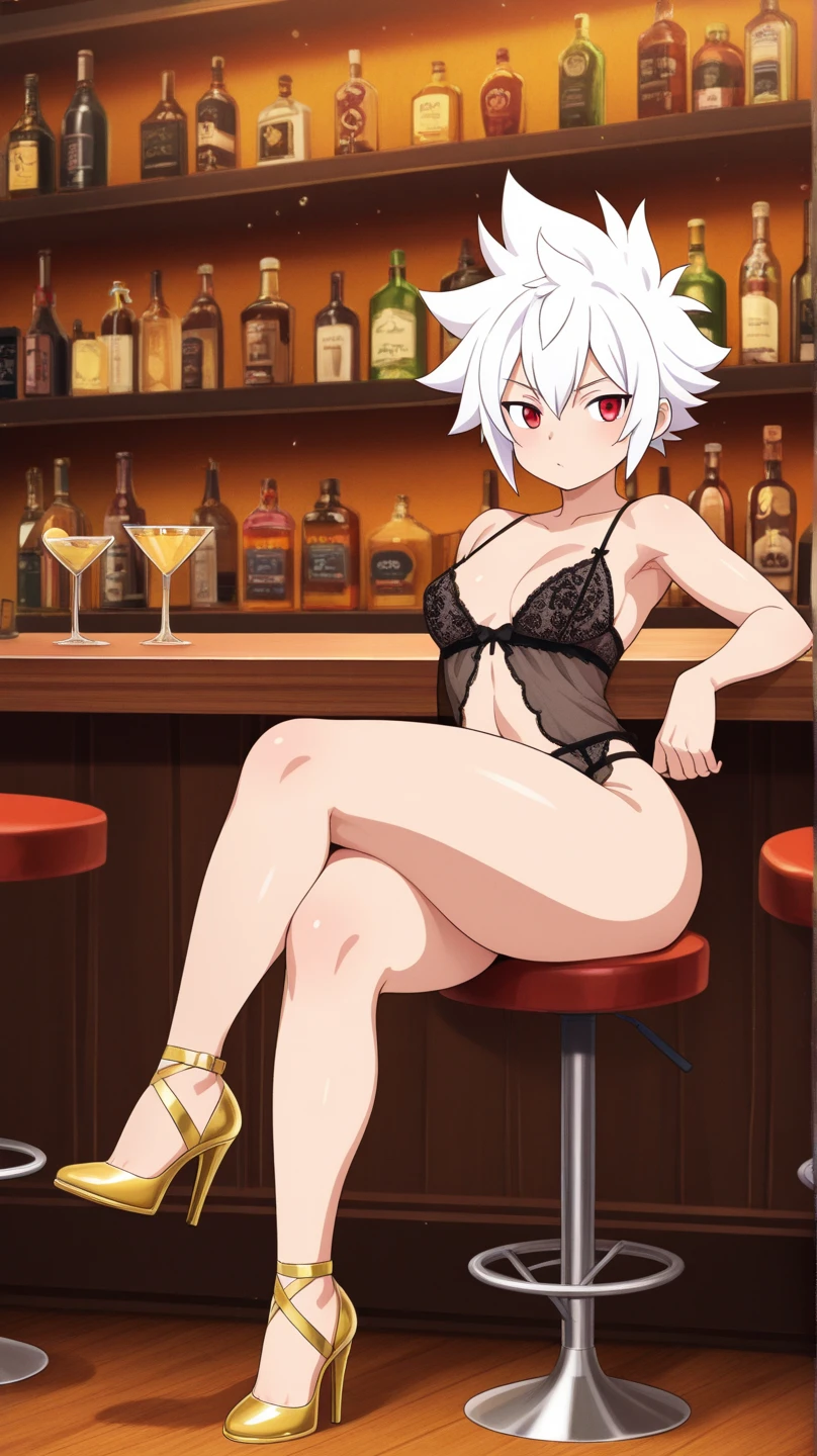 solo, wolf, male, slender, ((twink)), detailed, uploaded to e621, beautiful and detailed portrait of an anthropomorphic boy, short hair, swaybat, (((male))), kenket, uploaded to e621, night club, blushing, happy, eyes closed, nervous pose, tight bikini with ribbons