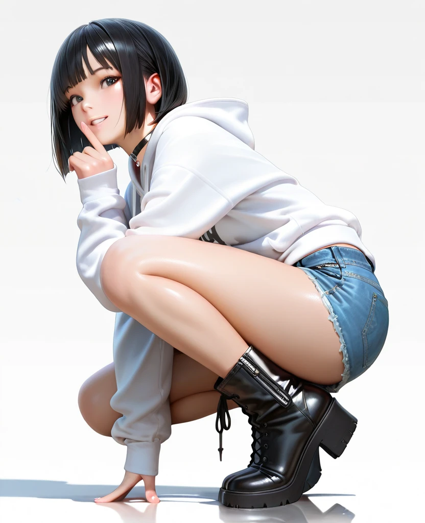 blue hair