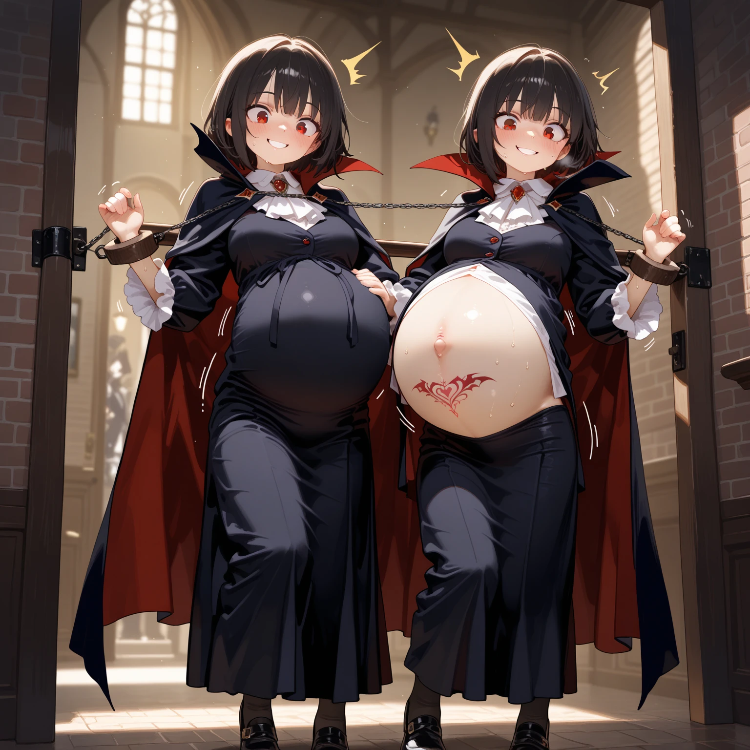 Snape from Harry Potter pregnant pregnant