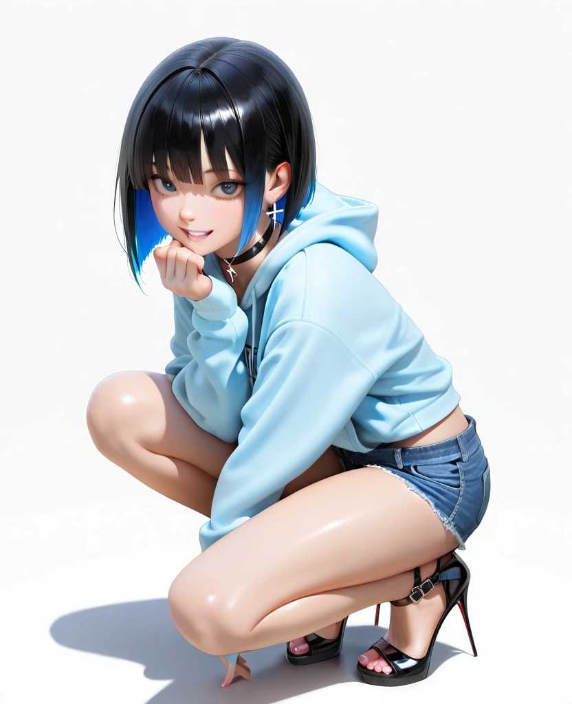 grimes, gorgeous, smiling, cum on face, suspended anal fuck, cum, anal penetration