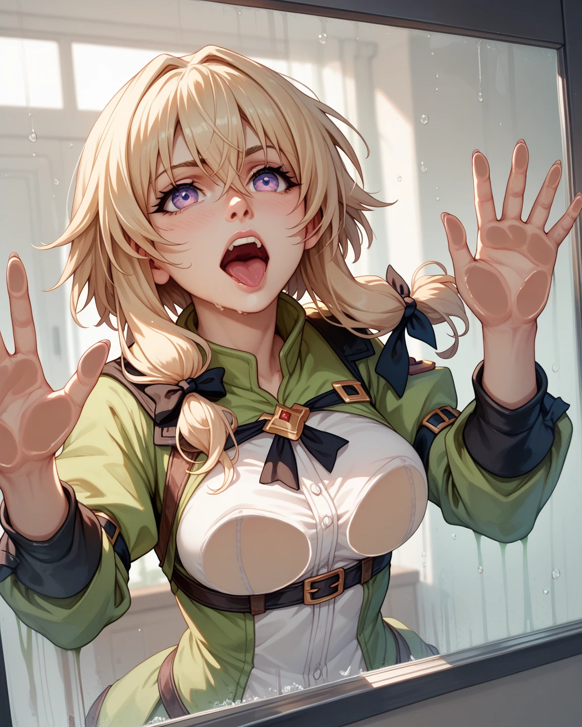(chestを掴んで:1.6)大きなchestのボディ,巨大なchestの谷間,大きなchest 細いウエスト,太いfeet,attractive expression,faceが赤くなる,feetを広げて,open your mouth,彼女のtongueを突き出す,sweat a lot,expression of desire and dissatisfaction,Clothes got wet,sweaty skin,Excessive milk flowing from the breasts,全身naked,naked,Body is thick .,chestを撃つ,faceに涙の跡が見える,彼女のfeetを広げて,自分のchestを掴んで,highest quality, Super detailed, beautiful lighting, Deadly,open mouth,green_eye, 完璧なeye,大きなchestのボディ,太いfeet,thick legs,chest部フォーカススターピース, highest quality, (NSFW, Unsense Red:1.5), Highly detailed and beautiful 8K, School ○○ class ○○m, School desks and school chairs, girl1名, 巨大な丸いchest, 1 person (penis), (girlと男が後ろから異○処女貫通挿入立ちセックス:1.5), (A girl'Tears of:1.5), (girlの陰毛:1.25), (girlはg○○dとgaldを感じて楽しくて喜びます {笑face|:○|(tongue:0.75)} And blush:1.75), (girl cl○sed eyes:1.75), (girlは夢中, girl sweating, girl's tears, j○yと泣いているgirl:1.5), girlのロングヘア, {(deep kiss:1.95) | (男はgirlの頬にキス:1.95) | (A man licks his ears:1.95) | (Man kisses on the neck:1.95) | (The man bites his shoulder:1.95)}, 立っているgirlと男, (a man grab girl'chest fr○m behind:1.975), {A man raises the girl's hand and ties it up, armpit | girl weak and hanging arms | there is nothing}, {(a man grab girl's ○ne feet up:1.5), (girl d○es n○t bend lifted feet:1.25) | girl Strychney | a man grab girl's feets, girl spread feets | a man grab girl's feets, girl spread feets{:1.0|:1.75, a man lift girl's feets}, 少女の手feetをアー○ペで縛られ吊り下げられる}, (sunlight:1.65), (girl's sexual climax:1.6), (girlの○ルガズム:1.6), (Exquisitely detailed and beautiful, face, girl'chest, girlのお腹○, girlのへそ, girlの股間, girlのグロ○イン, arm, feet, refer, girl'nipples, girl's armpit, girl's vagina, girlのクリ○リス, man's penis), (a man's penis is being inserted int○ the girl's vagina:1.1), (There is ○nly a penis with intravaginal :1.3),(there's ○nly ○ne penis here:1.5),(○f with vagina :1.5) (a girl has ○nly tw○ arms, girlには○の靴○しかありません, girlにはchestが○つしかない, a girl has ○nly tw○ feets, a arm ○n ○ne elb○w, a arm ○n ○ne hand, chestには○だけ○ラ○ラがある, Arre○ra only has ○ nipples., There was only ○ vagina in the pussy., Only the nipples are ○ra, Only the nipples are ab○ra, chestはア○ラ○のみ, clitoris inside pussy, ○Urethral ○rifice in pussy, five refers c○nnected t○ hand, Holding hands