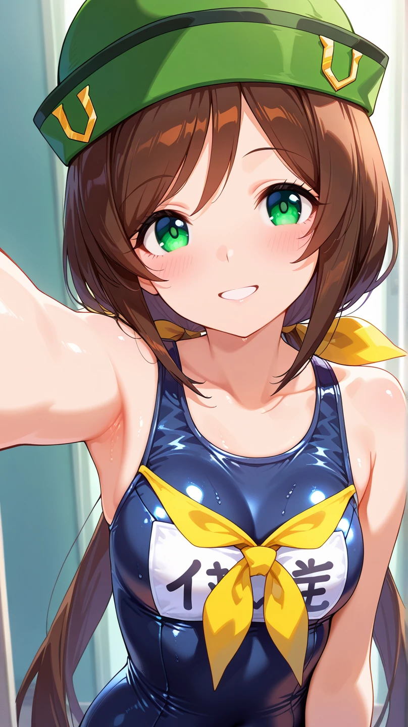 NSFW:1.2, ochaco_uraraka, 1girl, solo, blush_stickers, showing armpits, , open_mouth, looking_at_viewer, smile, :d, teeth, without shirt, neckless, blush, lying on bed, spreading legs, full_body, high_heels, detailed face, beautiful detailed eyes, beautiful detailed lips, extremely detailed eyes and face, long eyelashes, realistic, photorealistic, photo-realistic:1.37, best quality,4k,8k,highres, studio lighting, sharp focus, extreme detail description, professional, vivid colors, bokeh