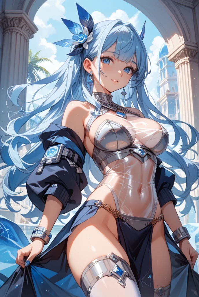 Sensual, Long Hair、Thick thighs, 8K, 4K, Highest quality, High resolution:1.2), Cute anime face, Noise Reduction, ((Sparkling blue eyes, A kind smile, Kind eyes))、Toned Abs, Muscular arms, Muscular legs, Young Face, Anime Eyes, (((Big Breasts、A chest that's about to burst)))、(((Morrigan)))、High-leg cut leotard、(((Rear View、Leotard that digs into the butt、whole body)))(Hairy pubic hair)
