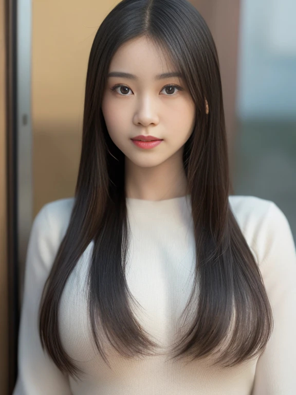 masterpiece, high resolution, Female teacher is giving a lecture，Frictionless black and shiny hair，Very thick hair，Black and shiny hair one meter long，The beautiful hair spun like a fan as the teacher turned around。