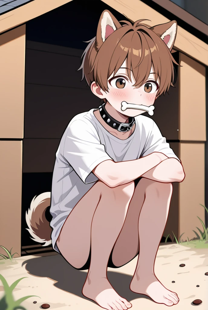 (:1.5), (naked, (ahegao), (cum:1.6), ndjob:1.5), penis:1.5), (foreskiimosis) (((bety))), (((ece))), (ultra detailed), (skinny:1.4), (drooling:1.2), ((spiked hair)), black hair, wine red eyes, ((raised arms)), (((spread legs))), (sweaty skin:1.3), (prisod floor, (crying:1.5), ((earings)), (breathing), (window), (blue sky), (chain on neck), (chain leash), ((chain handcuff)), full body shot, ((pregnant))