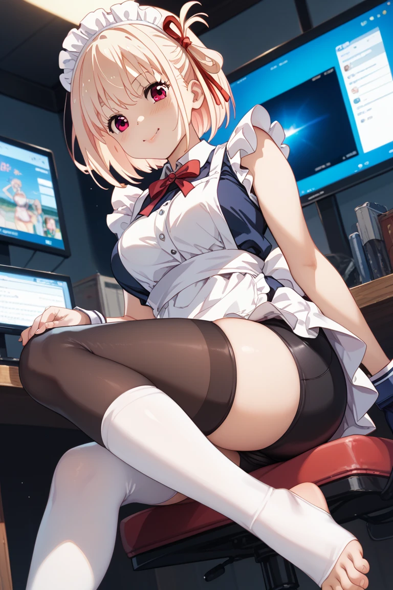 One Woman、Pachinko parlor、Playing slots、Sit on a chair、Play slots、Large crowd、beautiful girl, Highest quality,  Black Pantyhose、Tight Skirt、panties under pantyhose、Stand with your legs spread、Thick thighs、Big 、Big Ass、Short Hair、Sweaty body、Angle from directly below、Sweaty crotch、Cut the cards、Orgasmic face、Dirty sound effects、Ecstasy in a flashy way、目の前にLarge crowd、A ton of slot machines