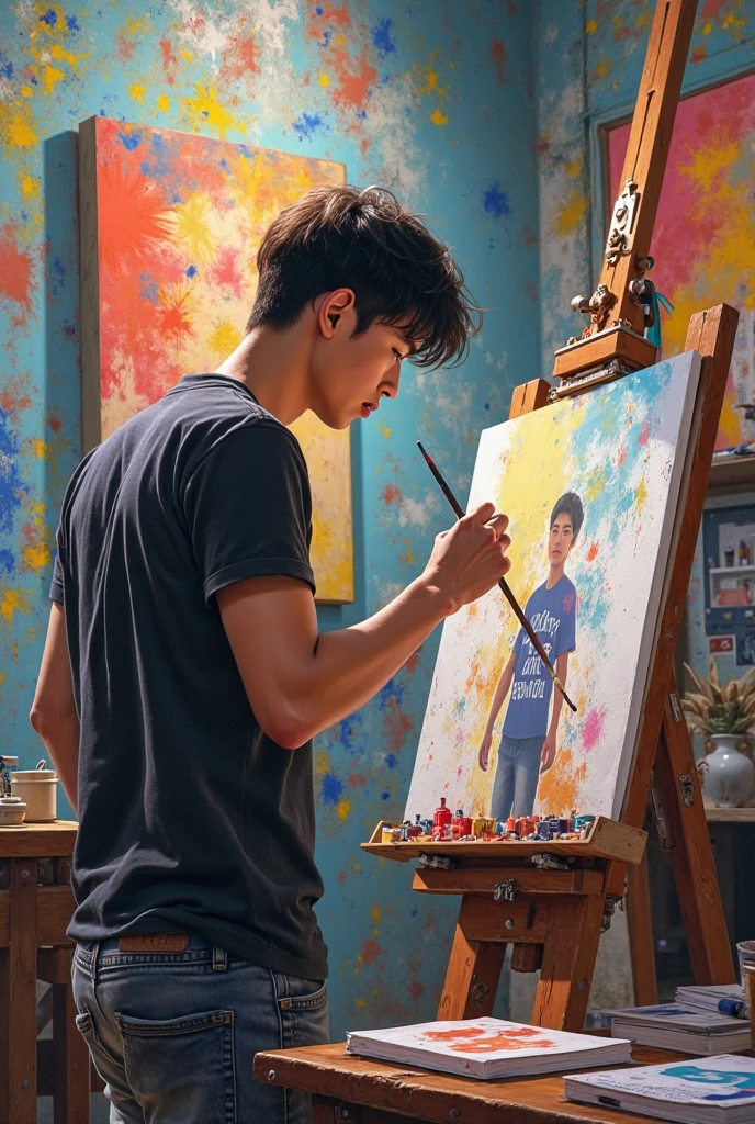 picture chat gpt as a painter