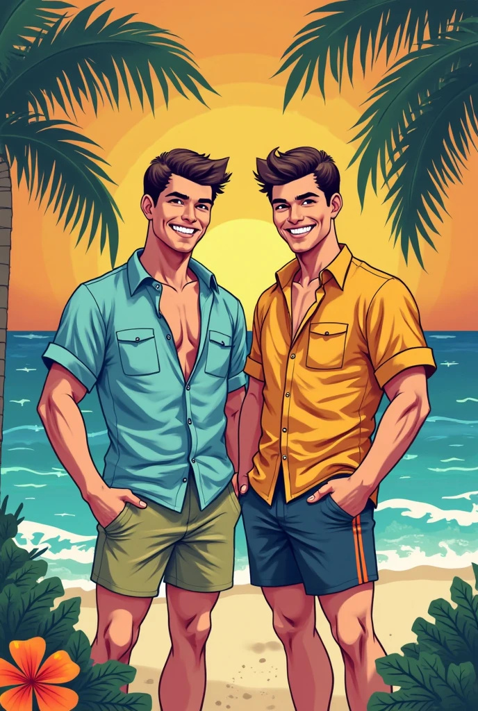 anime+yaoi+hentay style
2 men kissing on the porch of a country house, with a drink in his hand, enjoying a quiet moment.
(( fullbody)), In leng jun and norman rockwell art style, hd, 8k resolution, FULLBODY, 16k resolution, hd, fullbody,
((view from ABOVE))
two young man, latino, cinnmon skin, thin face, straight nose, thin lips, square chin, large black eyes, short black, wavy hair, in roberto ferri style, aesthetic slim athletic body, very tall, latino, realistic skin, gorgeous, realistic detailed tonned muscles, barefoot, perfect anatomy, muscled fitness body, 195cm tall, realistic skin, skinny realistic detailed muscles,
they are shiertless, barefoot, wearing jeans and blue cap
((side view, storbe lighting, Leading Lines composition ))
background TEXAS, pastoral scene