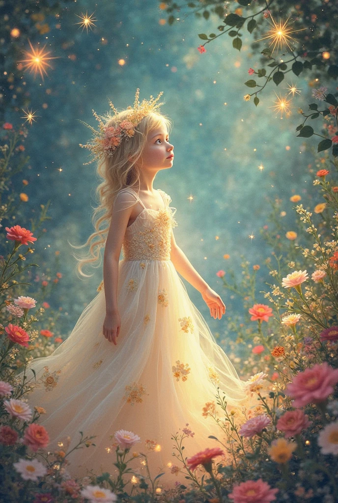 A birthday image inspired by the artist Benjamin Lacombe The birthday girl is called Francisca Say Happy Birthday Francisca