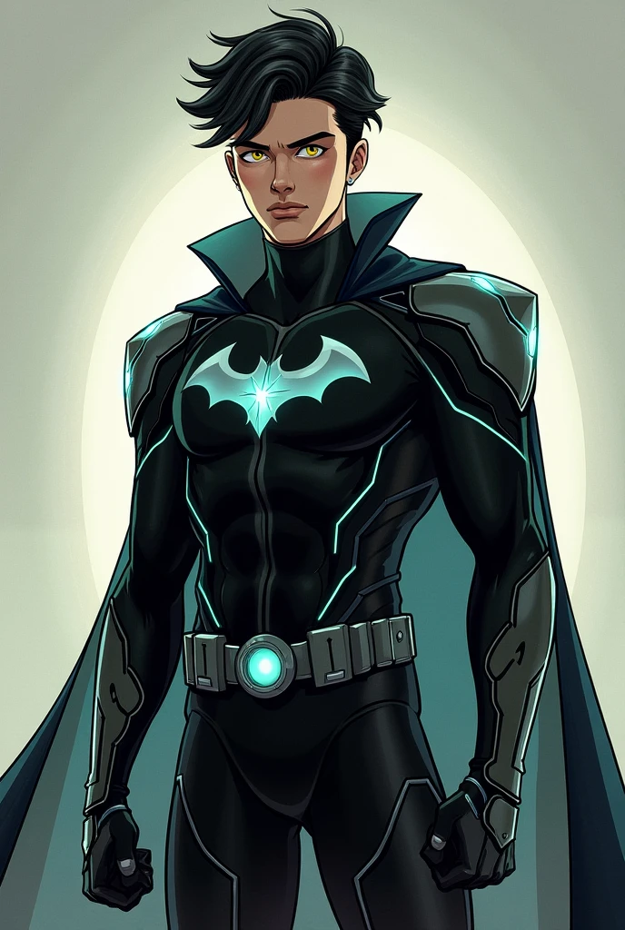 Comic book character who wears a blindfold because of his high-powered gaze , do it for me please 