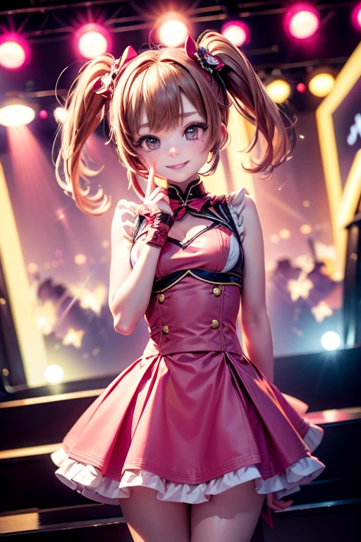 ((masterpiece,best quality)), absurdres,
solo,  smiling, smug, blushing, looking at viewer, cowboy shot, mini skirt, school girl uniform outpit, shirt, collared shirt, bowties, school outpit
cinematic composition, dynamic pose,
(Realistic painting style:0.9), masterpiece, best quality, absurdres, looking at viewer, no pupils, detailed eyes, alternate costume, 1girl, Selena_ML
