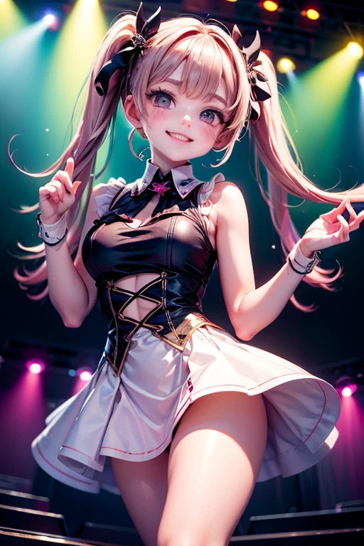 ((Highest quality)), ((masterpiece)), (detailed), (Character Focus、breast focus,whole body), Anime 2D Rendering, Realistic young anime woman, Five Fingers, Perfect Face, Beautiful details, 1 girl, alienation, tattoo, double, High Leg Raise, corruption, heart-shaped pupils, heart, Symbol-shaped pupil, red面, Open your mouth, pubic tattoo, Focus Only, collar, Coed Nipples, smile,jewelry, Magical girl, Dark Man, Earrings， eternal, Long Hair, Large Breasts, comfortable_thigh, Black knee-high stockings, 国家反corruption局,((Highest quality)), ((masterpiece)), (detailed), (Character Focus、breast focus,whole body), Realistic young anime woman, Five Fingers, Perfect Face, Beautiful details, Beautiful body, Beautiful breasts, Beautiful thigh, (Large Breasts)、(Long Hair)、((Grin))、She turned her face and body towards the audience.，美丽的脸庞和迷人的smile，eternal、(masterpiece, Highest quality:1.2),  National Anti-Corruption Bureau, Wrong smile, Long Hair, Bunny ears, Bunny girl, Long Hair, Glowing eye, Transparent black leather jacket，Short mini dress，(Ilyasviel of Einzbern),red_eye,Pink Hair,(French Braid)，Bronze Skin，Aheiyan