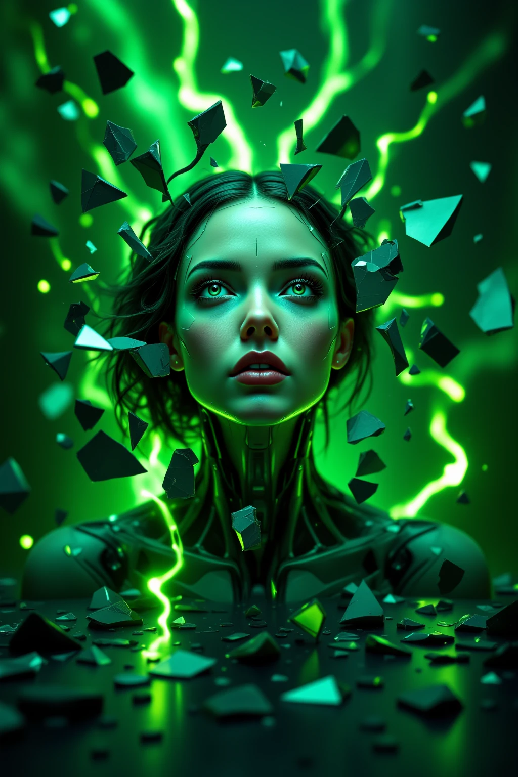 Core blockchain glows green and reveals its true form