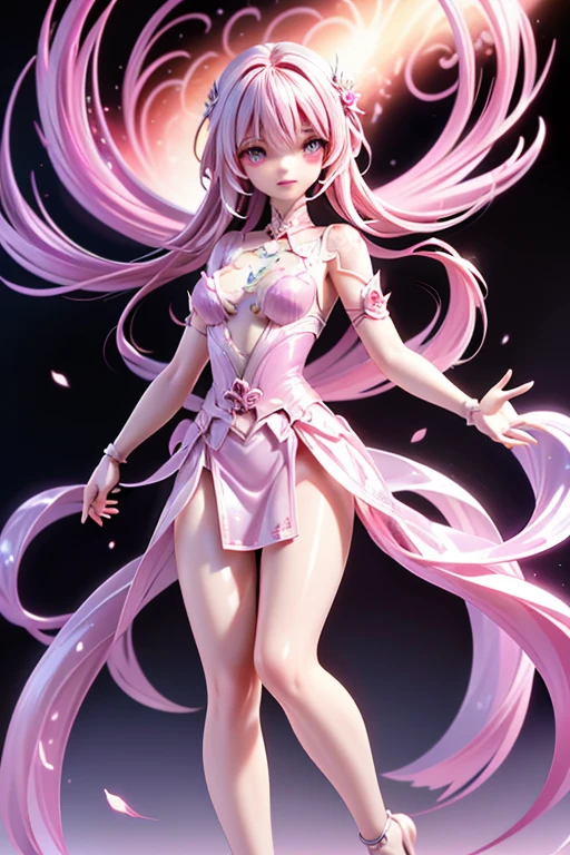 chica elfa (rose quartz SU-Elsa Frozen Disney Tinker waiFu mezclando modelos .) (ultra FUSION of white and pink hair) Fondo de pantalla CG Unity 8k altamente detallado, Tiro de estilo, Complejo, alto detalle, dramatic, Highest quality film still image, Muy detallado, obra maestra, mejor calidad, character design, Elsa, elsa de frozen,Pink Diamond Fusion (( estilo oscuro)), estilo de renderizado realista y ultra detallado, Luz natural, sharp character design, (enfoque duro, 8K), (((textura natural de la piel))), texturas 8K, Soft cinematic lighting, sala de luz de adobe, cuarto oscuro, hdr, sofisticado, Elegant, rico detalle, Sharp focus appearance) )), tonos calmantes, frenzy of details, Detalle intrincado, Super detail, bajo contraste, soft film lighting, colores apagados, Exposure Mix, hdr, Desteñir, 35mm, F/1.4, YO ASI, F 16, 25 sec.