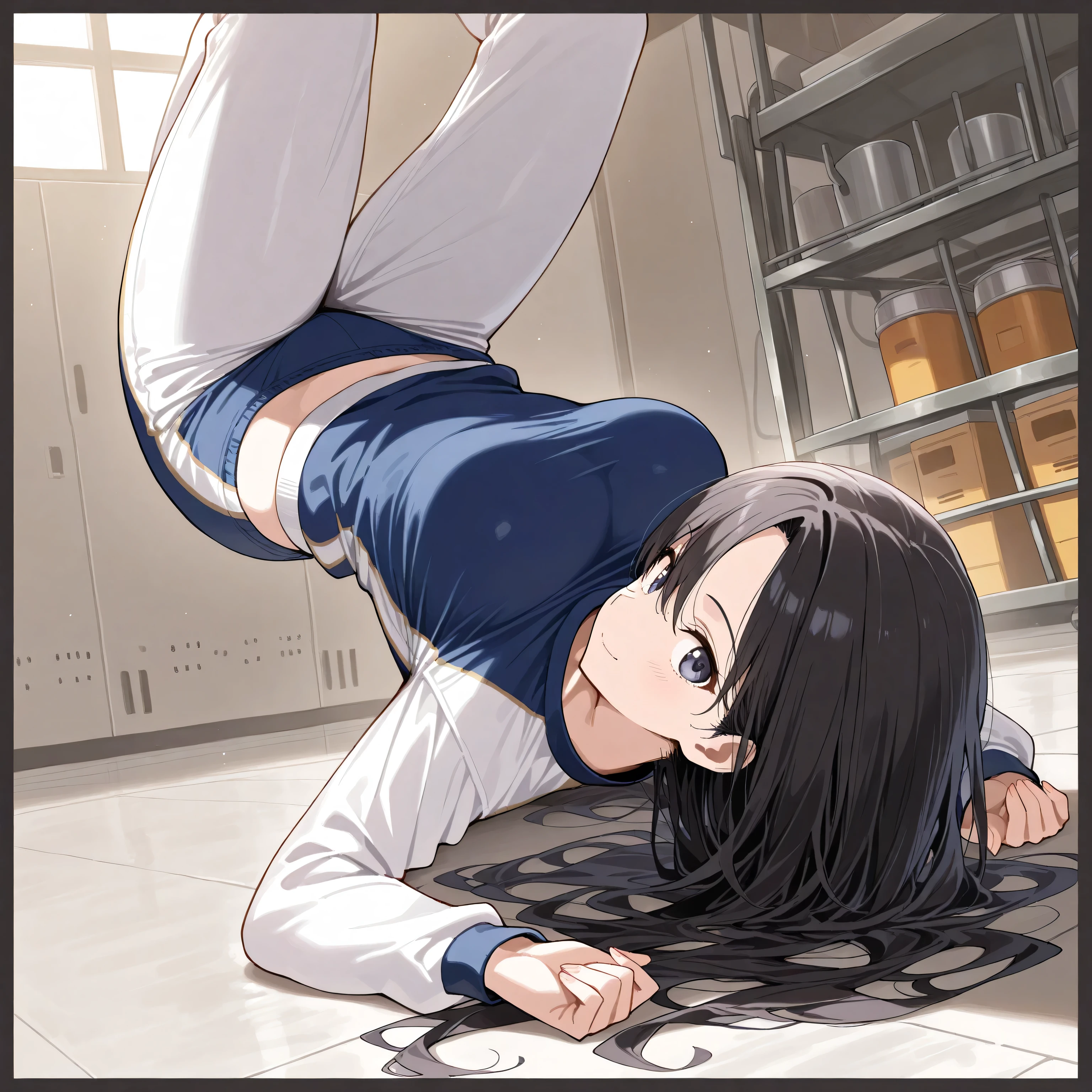nsfw, (masterpiece, top quality, best quality, highly detailed:1.6), extremely detailed CG unity 8k wallpaper, strong facial expression, (sharp eye:1.2), (scowl:1.1), (embarrassed, blush:1.3), (steam:1.8), (wet:1.2), (sweat:1.1), (trembling:1.3), (open mouth, wavy mouth:1.4), (harf open eyes:1.5), (feeling weak:1.5), (shoot from front, looking at viewer:1.2), (leaning forward,close knees, hands between legs, pee running down legs:2), (((clutching crotch))), (dance studio:2), (woman, indoor, knee length t-shirt dress, spats, black short leggings:2), (long hair, brown hair, ponytail:1.5), (woman trembling with sexual climax:1.5), colorful, full body, wide shot, perfect composition, urination, incontinence, piss, peeing self, A lot of pee, pee running down legs, (((pee stream))), (pee puddle), wetting herself, pee stain, peeing, blush, trembling, embarrassed, large breasts, Yellow pee, ((leaking pee)), Shaking one's shoulders, Breaking a sweat on forehead, puddle of pee, Pee at your feet, Pee spread on the floor, Pee stains, Dripping pee between my legs, Feet wet from pee, Pee-covered feet, Pee at your feet, want to pee, about to pee, Full bladder, Pee-soaked spats, Pee-soaked shoes, natural makeup,