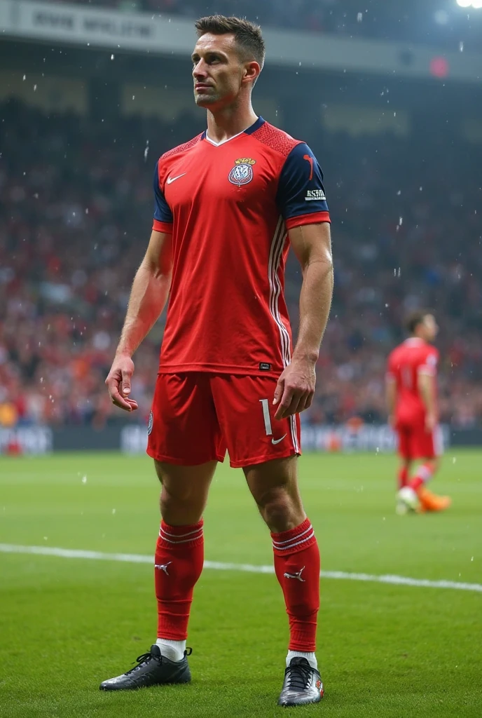 Lukas podolski in skinny jockstrap spanking ass and hairy chest