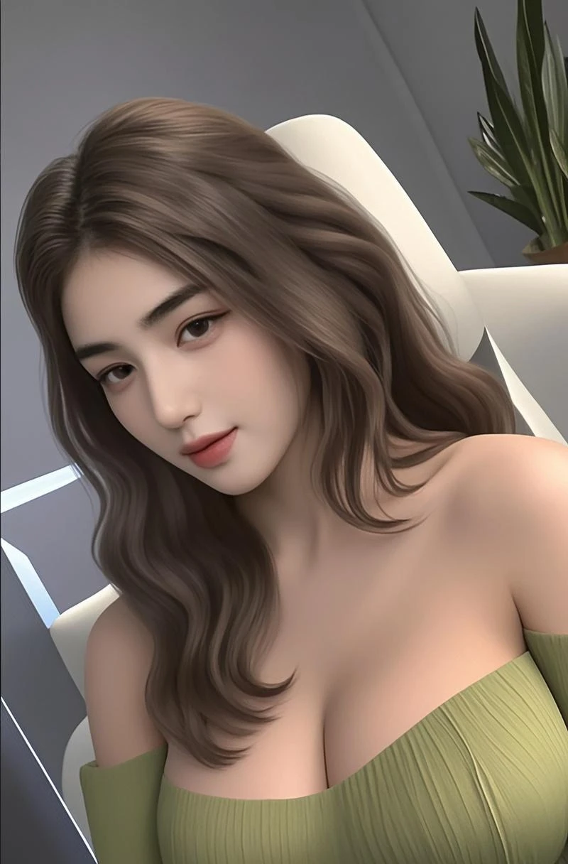 ((Best quality, 8k, Masterpiece :1.3)), Beautiful face, (photo realistic:1.4), soft lighting, (high detailed skin:1.3), 8k uhd, dslr, high quality, high resolution, 4k, 8k, absurdres, best ratio four finger and one thumb, (realistic:1.4), ((realistic medium breasts :1.3)), Highly detailed face and skin texture, Detailed eyes, Double eyelid, full body view, 1girl,