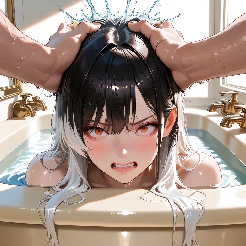 (((nsfw))),(((((((ultra detailed)))))))),(((((((very small private room))))))),((((on the black mat)))),(((((vely long hair))))),(((((1loli))))),(((((petite))))),(((((large breasts))))),(((((nude))))),(((((on bed))))),(((((open legs))))),((((spread pussy)))),((((pussy juice)))),((((sweat)))),(((((steam))))),(((((arm up))))),(((((armpit))))),((((((hand in own hair)))))),(((black hair))),(aroused),((smile)),(happy),((afterglow)),(orgasm),surprised,((open mouth)),(((((cum on hair))))),(((((excessive cum))))),(((((cum in pussy))))),((((((cum drip)))))),((((cum facial))))