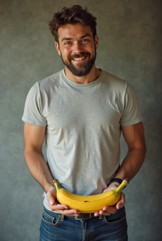 Man eating pants