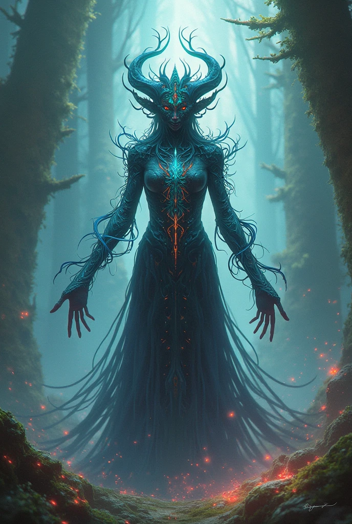 sketch lines, A colorful, mystical creature composed entirely of swirling smoke with a prominent large eye, adorned with a delicate sheer silk cloak. Posing heroically, the creature displays its intricate webbed body in a full body shot. The camera angle looks down, revealing finely detailed facial features., pencil drawing