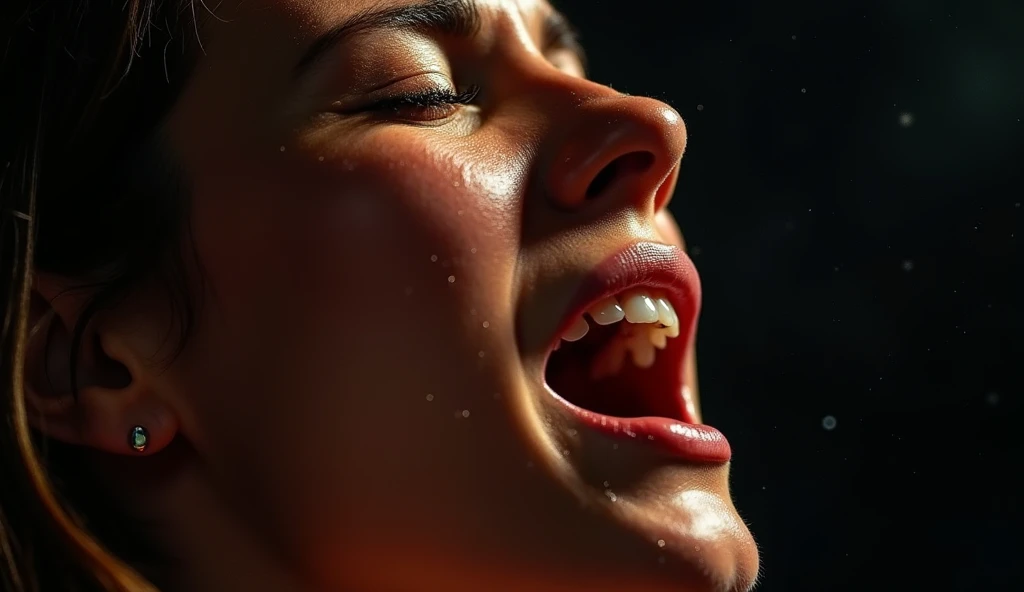 She wants to lick it.