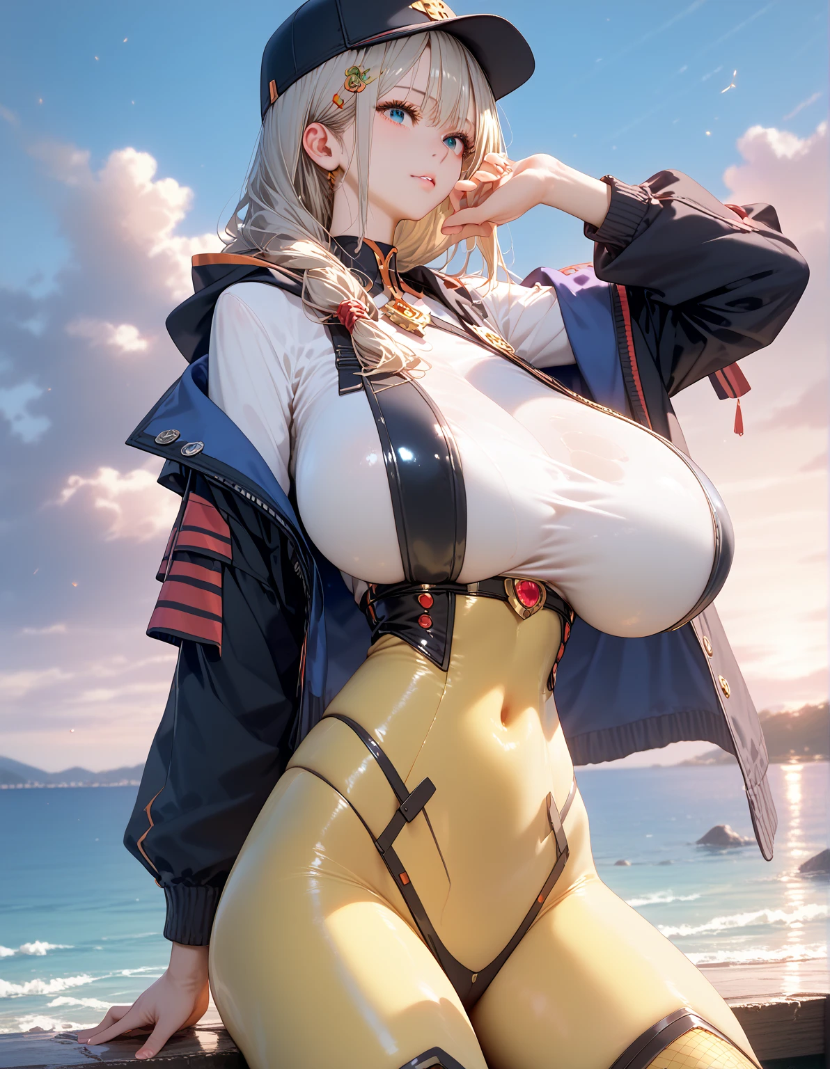 sexy anime big breasts nsfk poses thighs without clothes +18rubia
