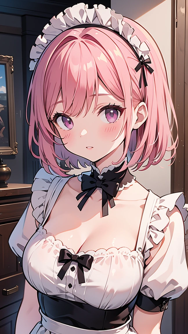 (4K quality:1.3),(Highest quality:1.3),(albino),(Whitening),(19 years old:1.3),(Large Breasts:1.6),Overdeveloped breasts:1.6,Big Breasts:1.6,世界一Large Breasts,Extra large chest:1.3,One of the largest breasts in the world,Saggy breasts,rich,Upper Body,smile,Japanese Voice Actors,Overflowing breasts,(jewelry),Captivate a man,Cleavage,(Con Cafe:1.5),(Celebrities:1.4),(thin:1.2),(Tight waist:1.4,(Night viewの良いホテル:1.1),(luxury:1.2),(Arisa Hanyu:1.5),(anorexia:1.4),(Night view:1.3),(Close up on face:1.2),Catchlight,(Child face:1.6),(smile:1.1),(Lori:1.5),(Pink Hair:1.6),(Short Hair),(Deep pink eyes:1.4),(2D cuteness:1.5),(Cute Makeup),Beautiful fingertips,Black lace collar,(Both have:1.2),(A girl with a penis:1.3),(Realistic penis:1.1),(black lace mask:1.1),(Boy dressed as a woman:1.6)