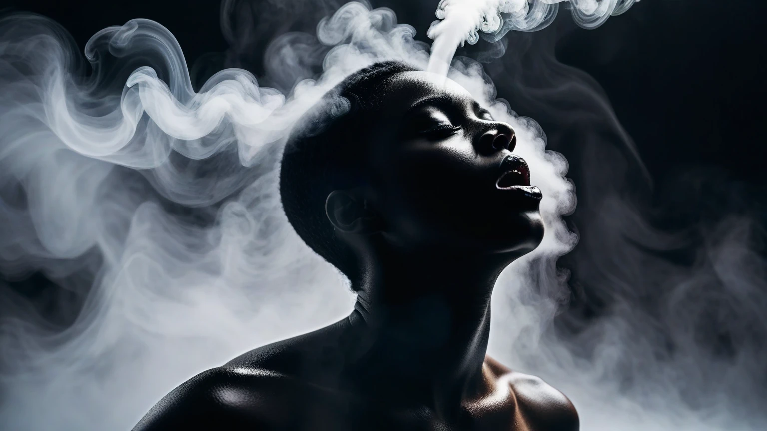 I am the last breath but in an image where you can see the air I breathe and my eyes exclaim the truth of life with the pride that gives you that you learned new things where the color of the skin is not important, The message I want to convey is that I exist in my real style of this reality , 48k unique piece work of art unique piece work of art for collectors