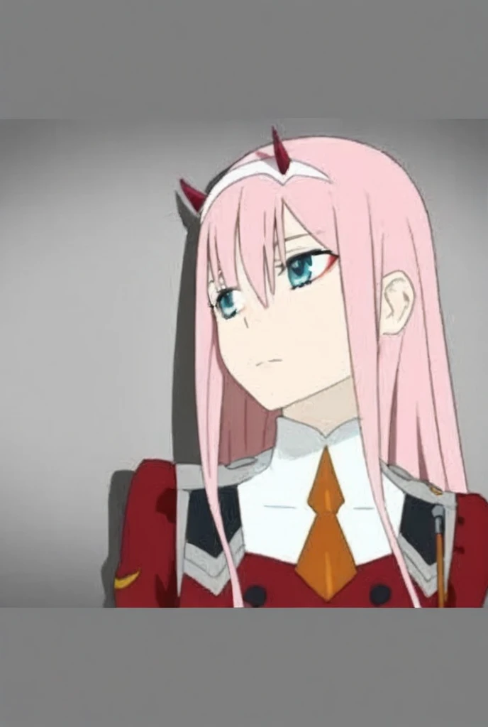 ((best quality)),((highly detailed)),masterpiece,absurdres,detailed face,beautiful face,((detailed eyes, deep eyes)),(1girl),((dynamic pose)), Zero_Two, green eyes, 1girl, solo, red bodysuit, long hair, pilot suit, pink hair, bodysuit, straight hair, hairband, standing, horns, breasts, bangs, closed mouth, looking at viewer, medium breasts, white hairband, skin tight, blunt bangs, makeup, eyeshadow, very long hair, sidelocks, expressionless, hair between eyes, red horns, shiny hair, from behind