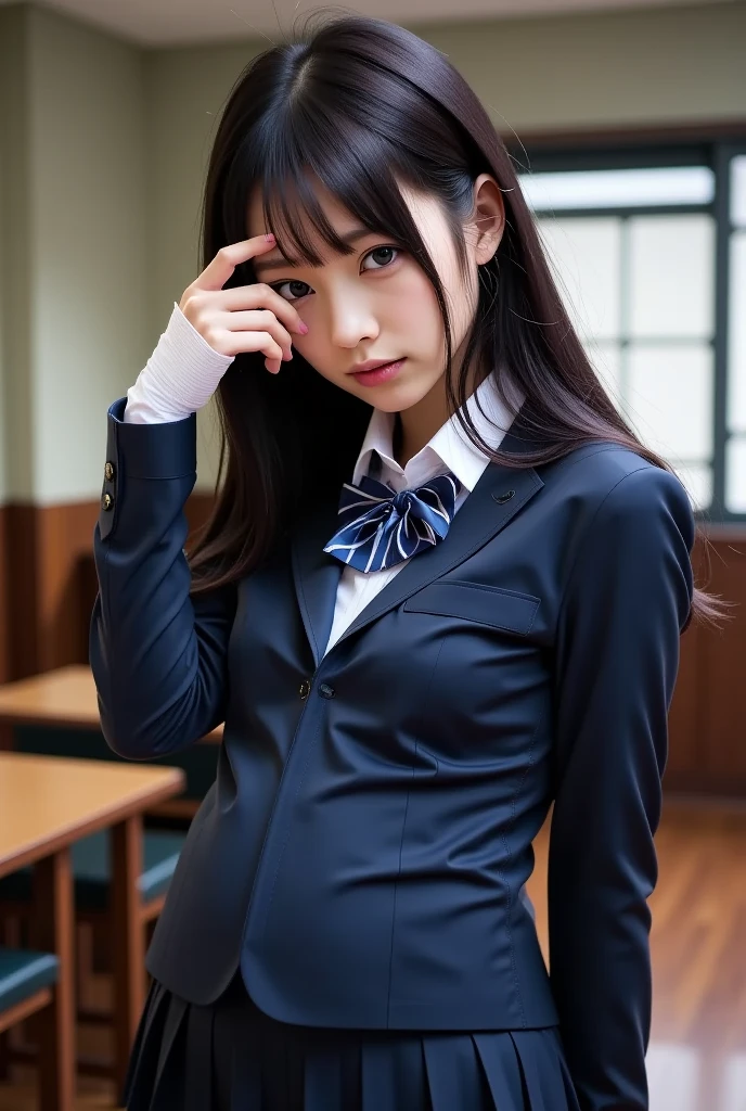 pregnant-high-school-girls-chuunibyou-japanese-school-uniforms