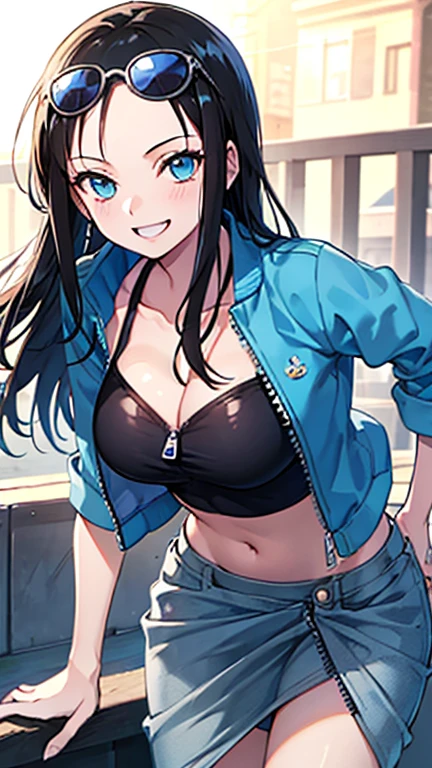 1 Female,High definition,high resolution,Ultra-realistic,8K,CC, 1girl, vest, striped shirt, striped sleeves, pants,purple eyes, detailed face, detailed eyes,8k,European,sexy,Upper body close-up,Photographed from the front,Dynamic Angles,private teacher,blush, huge tits, nipples ,(black lace bra),(top view),(selfie),(wide thighs:1.3),(upper body)
